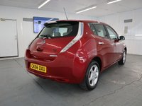 USED 2016 66 NISSAN LEAF 0.0 ACENTA 5d 109 BHP GREAT ELECTRIC LOW COST MOTORING. WITH NISSAN SERVICE STAMPS