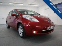USED 2016 66 NISSAN LEAF 0.0 ACENTA 5d 109 BHP GREAT ELECTRIC LOW COST MOTORING. WITH NISSAN SERVICE STAMPS