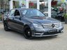USED 2013 63 MERCEDES-BENZ C-CLASS 2.1 C220 CDI BLUEEFFICIENCY AMG SPORT PLUS 4d 168 BHP Finished in TENORITE GREY with contrasting EBONY LEATHER/ALCANTARA seats. This dynamic looking saloon has some great extras. It is sporty and agile and great fun to drive. Features include, B/Tooth, Electric Seats, Cruise Control, Power Folding Door Mirrors, Front and Rear Park Sensors, 2 Keys, 18" AMG Alloys and much more. Dealer serviced at 11876 miles, 21593 miles, 38823 miles, 83107 miles and on arrival at 109950 miles.