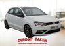 USED 2015 15 VOLKSWAGEN POLO 1.8 GTI 3d 189 BHP DCC, FOLDING MIRRORS, SPECIAL PAINT PURE WHITE GLOSS, PARKING PACK