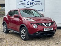 USED 2015 15 NISSAN JUKE 1.2 TEKNA DIG-T 5d 115 BHP www.suffolkcarcentre.co.uk - Located at Lowestoft
