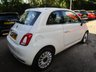 USED 2018 18 FIAT 500 1.2 LOUNGE 3d 69 BHP NEW SHAPE One Owner, Just Serviced, MOT until September 2023, Great fuel economy!