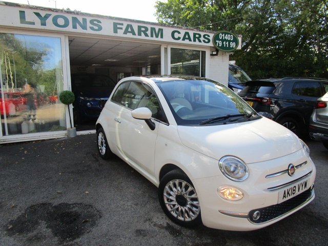 2018 18 Fiat 500 1.2 LOUNGE 3d 69 BHP NEW SHAPE