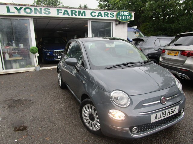 2019 19 Fiat 500 1.2 LOUNGE 3d 69 BHP NEW SHAPE *7