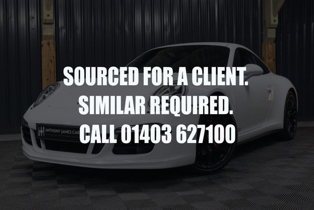 2015 15 Porsche 911 3.8 CARRERA GTS PDK 2d 430 BHP