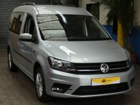 USED 2017 17 VOLKSWAGEN CADDY MAXI 2.0 C20 LIFE TDI 5d 101 BHP 7 SEATS PARKING SENSORS 6 MONTHS GOLD WARRANTY