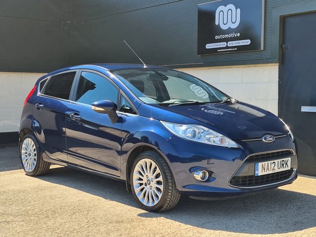 2012 12 Ford Fiesta 1.4 TITANIUM 5d 96 BHP
