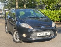 USED 2012 12 FORD FIESTA 1.2 ZETEC 5d 81 BHP 