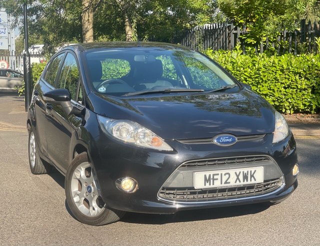 2012 12 Ford Fiesta 1.2 ZETEC 5d 81 BHP