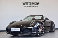 USED 2016 16 PORSCHE 911 3.0 CARRERA 4 PDK 2d 364 BHP Chrono, PDLS+, Sports Exhaust