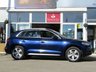 USED 2017 66 AUDI Q5 2.0 TDI QUATTRO SPORT 5d 188 BHP Finished in MIDNIGHT BLUE MET with contrasting FULL BLACK HEATED LEATHER trim. This handsome looking SUV is a great all rounder. It's one the most popular in the 4x4 class. Features include Sat Nav, 19" Alloys, Power Rear Boot, Full Black Leather, Front and Rear Park Sensors, B/Tooth, DAB, Run Lights and much more. Audi Dealer serviced at 9147 miles, 18237 miles, 37658 miles (inc gearbox oil), 59738 miles and at 79954 miles (inc gearbox oil change) on 4/2/2022.