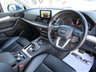 USED 2017 66 AUDI Q5 2.0 TDI QUATTRO SPORT 5d 188 BHP Finished in MIDNIGHT BLUE MET with contrasting FULL BLACK HEATED LEATHER trim. This handsome looking SUV is a great all rounder. It's one the most popular in the 4x4 class. Features include Sat Nav, 19" Alloys, Power Rear Boot, Full Black Leather, Front and Rear Park Sensors, B/Tooth, DAB, Run Lights and much more. Audi Dealer serviced at 9147 miles, 18237 miles, 37658 miles (inc gearbox oil), 59738 miles and at 79954 miles (inc gearbox oil change) on 4/2/2022.