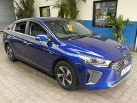 USED 2019 19 HYUNDAI IONIQ 1.6 PREMIUM SE 5d 140 BHP SAT NAV LEATHER HEATED CRUISE HYUNDAI WARRANTY TILL JULY 2024