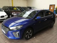 USED 2019 19 HYUNDAI IONIQ 1.6 PREMIUM SE 5d 140 BHP SAT NAV LEATHER HEATED CRUISE HYUNDAI WARRANTY TILL JULY 2024