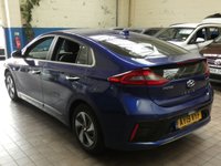 USED 2019 19 HYUNDAI IONIQ 1.6 PREMIUM SE 5d 140 BHP SAT NAV LEATHER HEATED CRUISE HYUNDAI WARRANTY TILL JULY 2024