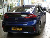 USED 2019 19 HYUNDAI IONIQ 1.6 PREMIUM SE 5d 140 BHP SAT NAV LEATHER HEATED CRUISE HYUNDAI WARRANTY TILL JULY 2024