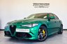 USED 2022 22 ALFA ROMEO GIULIA 2.9 V6 BITURBO QUADRIFOGLIO 4d 503 BHP Montreal Green, Harman Kardon