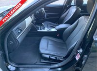 USED 2015 65 BMW 3 SERIES 2.0 320D ED PLUS 4d 161 BHP BMW 320d ED BUSINESS EDITION PLUS - 4DR - AUTOMATIC - 2.0 DIESEL - SATELLITE NAVIGATION - FULL BLACK LEATHER - ONLY &pound;30.00 PER YEAR TAX - 1 OWNER FROM BRAND NEW