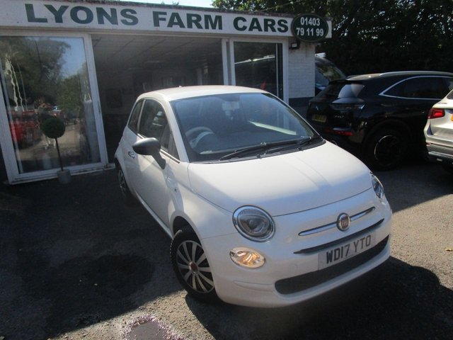 2017 17 Fiat 500 1.2 POP 3d 69 BHP NEW SHAPE
