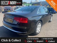 USED 2012 12 AUDI A8 3.0 TDI QUATTRO SE 4d 250 BHP A nice example with full service history and serviced at 13k,32k,42k,52k,61k,72k. It will be serviced, MOTd and have a1 year AC break down cover included in the sale price.