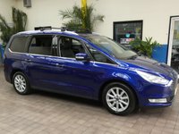 USED 2017 17 FORD GALAXY 2.0 TITANIUM X TDCI 5d 148 BHP 7 SEAT SAT NAV SUNROOF LEATHER 6 MONTHS GOLD WARRANTY