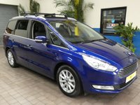 USED 2017 17 FORD GALAXY 2.0 TITANIUM X TDCI 5d 148 BHP 7 SEAT SAT NAV SUNROOF LEATHER 6 MONTHS GOLD WARRANTY