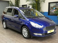 USED 2017 17 FORD GALAXY 2.0 TITANIUM X TDCI 5d 148 BHP 7 SEAT SAT NAV SUNROOF LEATHER 6 MONTHS GOLD WARRANTY