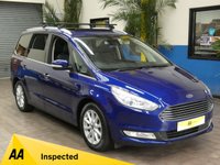 USED 2017 17 FORD GALAXY 2.0 TITANIUM X TDCI 5d 148 BHP 7 SEAT SAT NAV SUNROOF LEATHER 6 MONTHS GOLD WARRANTY