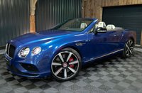 USED 2017 67 BENTLEY CONTINENTAL 4.0 GT V8 S MDS 2d 521 BHP 2 DOOR CONVERTIBLE 521 BHP, PURE LUXURY AND PERFORMANCE