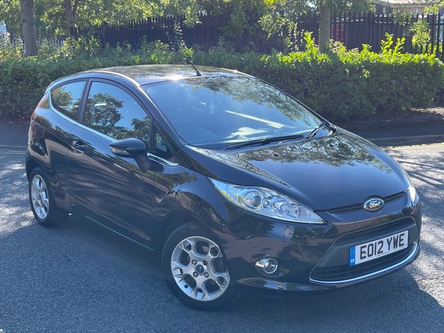 2012 12 Ford Fiesta 1.2 ZETEC 3d 81 BHP