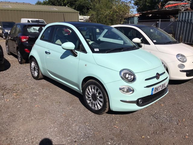 2017 17 Fiat 500 1.2 LOUNGE DUALOGIC 3d 69 BHP NEW SHAPE AUTOMATIC