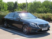 USED 2015 15 MERCEDES-BENZ S-CLASS 3.0 S350 BLUETEC L AMG LINE EXECUTIVE 4d 258 BHP REAR ENTERTAINMENT / HIGH SPEC