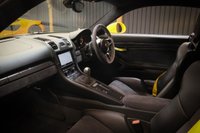 USED 2016 16 PORSCHE CAYMAN 3.8 GT4 2d 380 BHP PORSCHE WARRANTY, PORSCHE CARBON CERAMIC BRAKES, FPSH, 918,