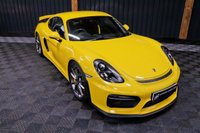 USED 2016 16 PORSCHE CAYMAN 3.8 GT4 2d 380 BHP PORSCHE WARRANTY, PORSCHE CARBON CERAMIC BRAKES, FPSH, 918,
