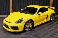 USED 2016 16 PORSCHE CAYMAN 3.8 GT4 2d 380 BHP PORSCHE WARRANTY, PORSCHE CARBON CERAMIC BRAKES, FPSH, 918,