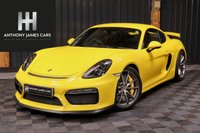USED 2016 16 PORSCHE CAYMAN 3.8 GT4 2d 380 BHP PORSCHE WARRANTY, PORSCHE CARBON CERAMIC BRAKES, FPSH, 918,