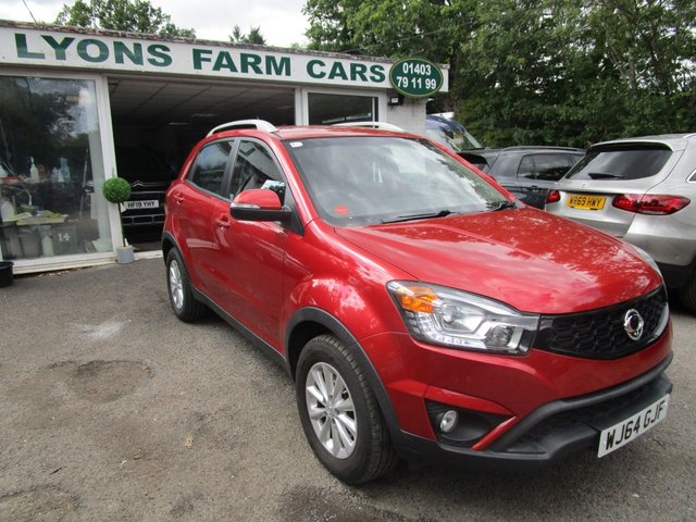 2014 64 Ssangyong Korando 2.0 SE4 5d 147 BHP FOUR WHEEL DRIVE
