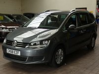 USED 2018 68 VOLKSWAGEN SHARAN 1.4 SE NAVIGATION TSI DSG 5d 148 BHP 7 SEAT SAT NAV PARKING SENSORS 6 MONTHS GOLD WARRANTY