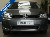 USED 2018 68 VOLKSWAGEN SHARAN 1.4 SE NAVIGATION TSI DSG 5d 148 BHP 7 SEAT SAT NAV PARKING SENSORS 6 MONTHS GOLD WARRANTY
