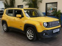 USED 2018 18 JEEP RENEGADE 1.6 LONGITUDE 5d 108 BHP SAT NAV CRUISE CONTROL PARKING SENSORS 1 OWNER FSH GENUINE LOW MILEAGE