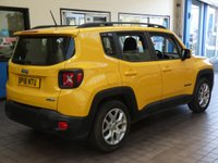 USED 2018 18 JEEP RENEGADE 1.6 LONGITUDE 5d 108 BHP SAT NAV CRUISE CONTROL PARKING SENSORS 1 OWNER FSH GENUINE LOW MILEAGE
