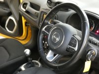 USED 2018 18 JEEP RENEGADE 1.6 LONGITUDE 5d 108 BHP SAT NAV CRUISE CONTROL PARKING SENSORS 1 OWNER FSH GENUINE LOW MILEAGE