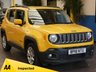 USED 2018 18 JEEP RENEGADE 1.6 LONGITUDE 5d 108 BHP SAT NAV CRUISE CONTROL PARKING SENSORS 1 OWNER FSH GENUINE LOW MILEAGE