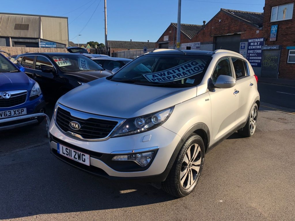 2011 Kia Sportage CRDI Kx3 Sat Nav £6,995