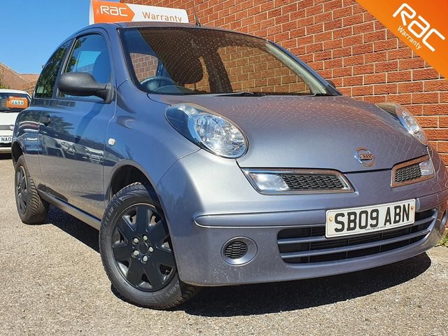 2009 09 Nissan Micra 1.2 VISIA PLUS 3d 80 BHP