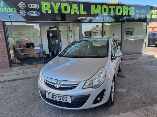 2012 12 Vauxhall Corsa 1.2 SE 5d 83 BHP