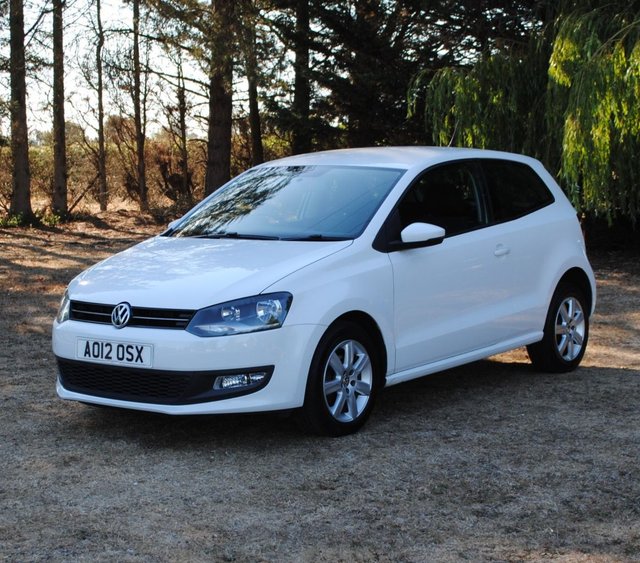 2012 12 Volkswagen Polo 1.2 MATCH 3d 59 BHP