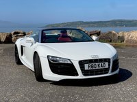 USED 2011 R AUDI R8 5.2 SPYDER V10 QUATTRO 2d 519 BHP 