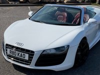 USED 2011 R AUDI R8 5.2 SPYDER V10 QUATTRO 2d 519 BHP 