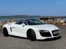 USED 2011 R AUDI R8 5.2 SPYDER V10 QUATTRO 2d 519 BHP 